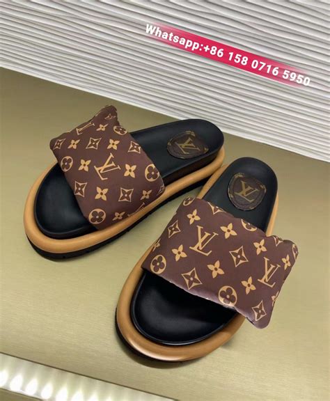 lv slippers for ladies.